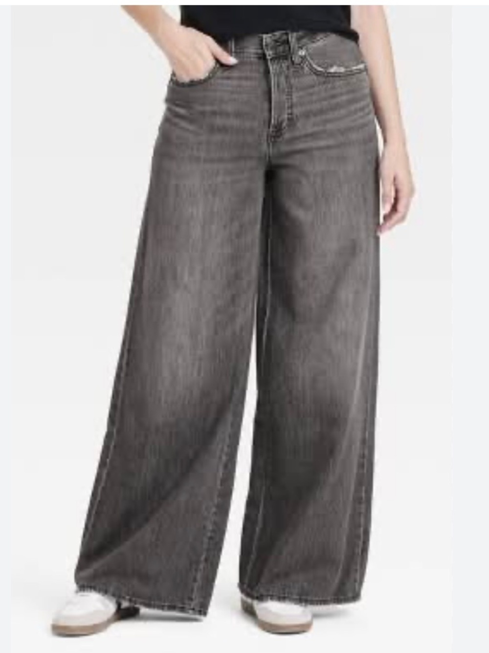Universal Thread Super Wide Leg Mid Rise Pants. Sz 17.